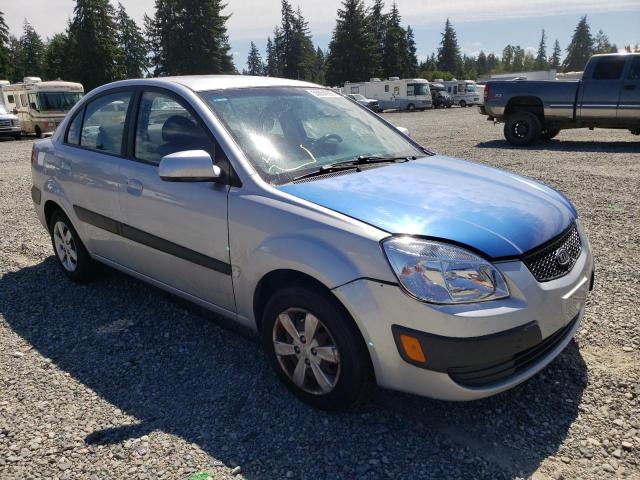 KIA RIO BASE 2009 with VIN KNADE223496443135 - Photo from auction