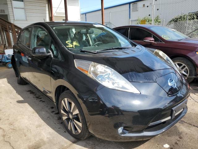 NISSAN LEAF S 2015 with VIN 1N4AZ0CP4FC325847 - Photo from auction