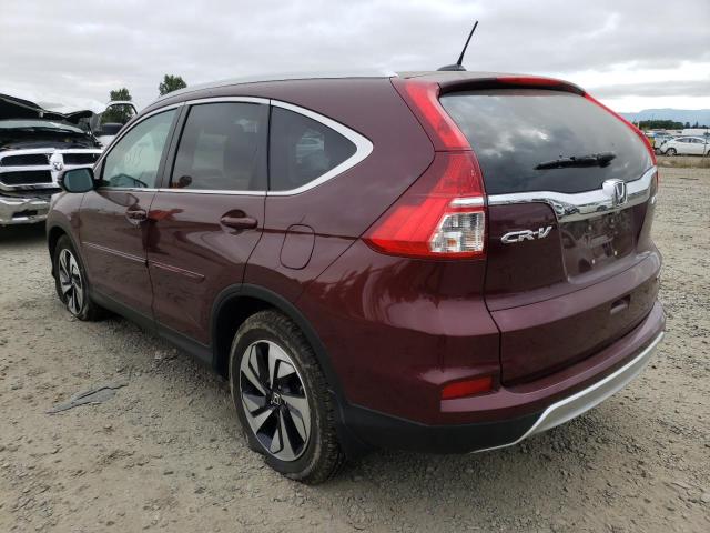 Photo 3 from auction – 2016 HONDA CR-V TOURI with VIN 5J6RM4H97GL048751