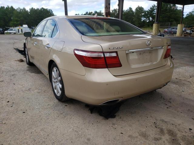 Photo 3 from auction – 2007 LEXUS LS 460 with VIN JTHBL46F675043000