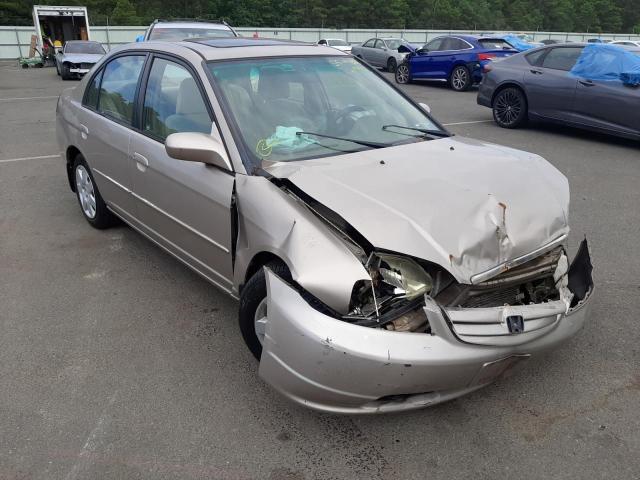 HONDA CIVIC EX 2001 with VIN 2HGES26721H609962 - Photo from auction