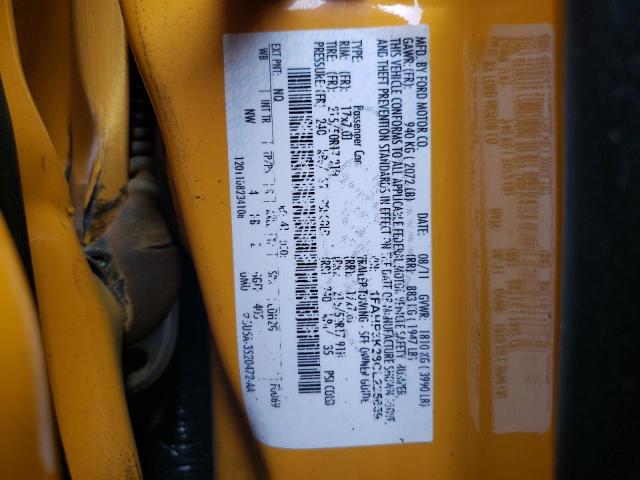 Photo 10 from auction – 2012 FORD FOCUS SE with VIN 1FAHP3K28CL225659