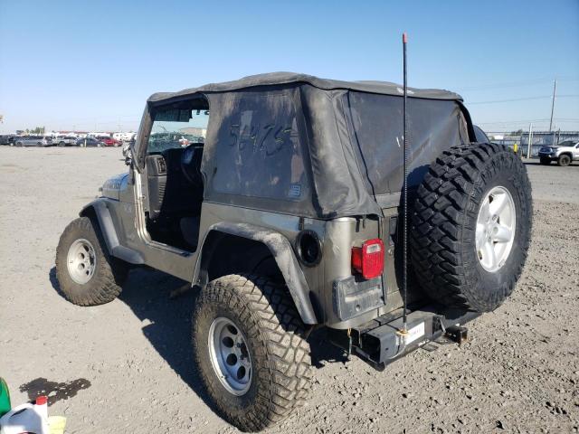 Photo 3 from auction – 2004 JEEP WRANGLER X with VIN 1J4FA39S84P734048
