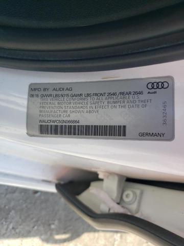Photo 10 from auction – 2016 AUDI A6 PREMIUM with VIN WAUCFAFC5GN066864