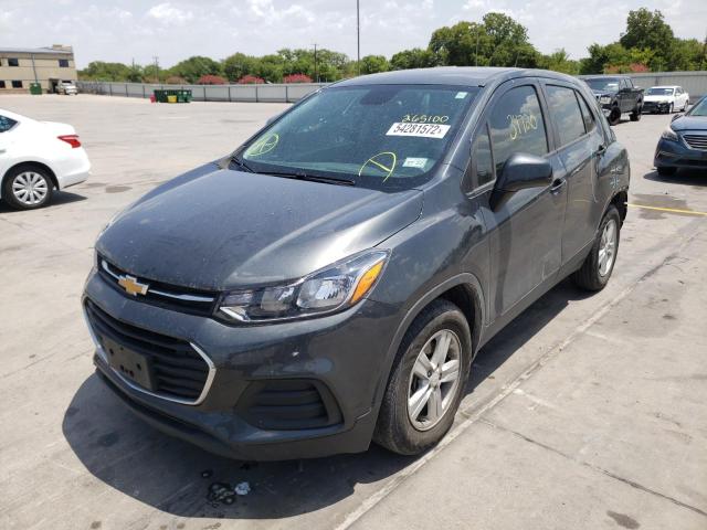 Photo 2 from auction – 2020 CHEVROLET TRAX LS with VIN 3GNCJKSB7LL265100