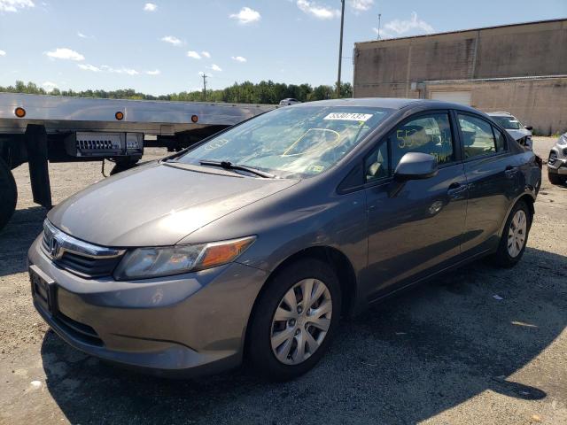 Photo 2 from auction – 2012 HONDA CIVIC LX with VIN 2HGFB2F5XCH566588