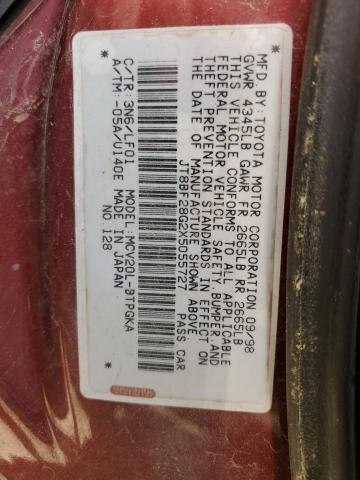 Photo 10 from auction – 1999 LEXUS ES 300 with VIN JT8BF28G2X5055727