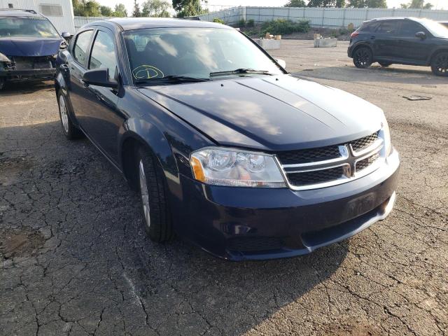 DODGE AVENGER SE 2013 with VIN 1C3CDZAB9DN544595 - Photo from auction