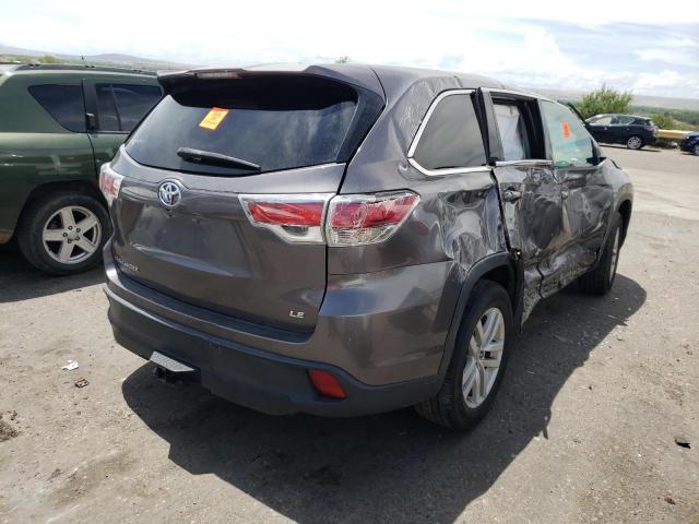Photo 4 from auction – 2015 TOYOTA HIGHLANDER with VIN 5TDZARFHXFS009235