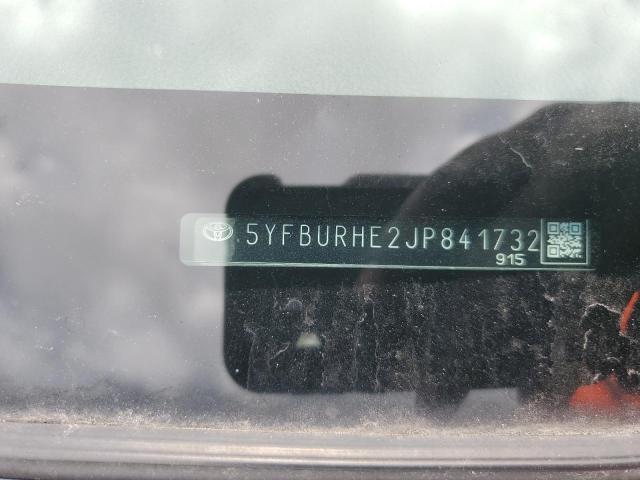 Photo 10 from auction – 2018 TOYOTA COROLLA L with VIN 5YFBURHE2JP841732