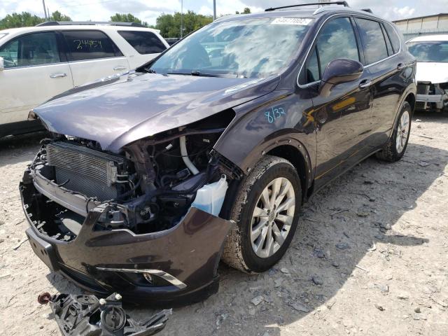 Photo 2 from auction – 2017 BUICK ENVISION E with VIN LRBFXBSA4HD190802