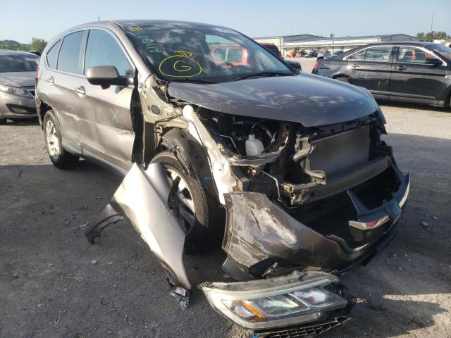 HONDA CR-V EX 2015 with VIN 5J6RM4H57FL049569 - Photo from auction