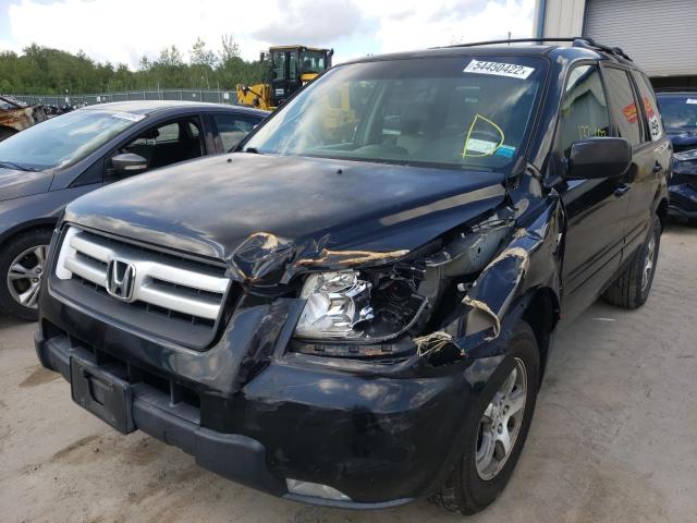 Photo 2 from auction – 2007 HONDA PILOT EXL with VIN 5FNYF185X7B008951