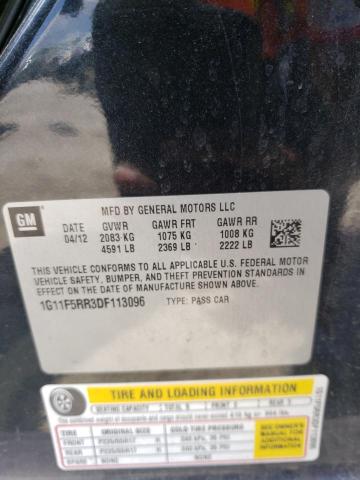 Photo 10 from auction – 2013 CHEVROLET MALIBU 2LT with VIN 1G11F5RR3DF113096