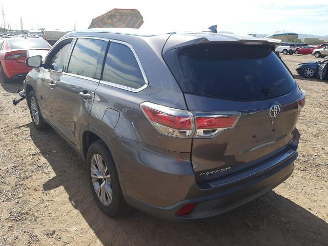 Photo 3 from auction – 2015 TOYOTA HIGHLANDER with VIN 5TDKKRFH0FS102974