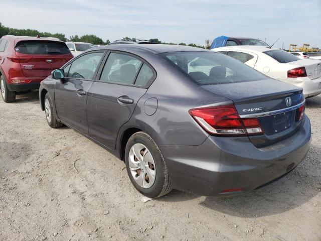 Photo 3 from auction – 2014 HONDA CIVIC LX with VIN 19XFB2F55EE043265