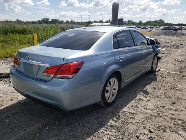 Photo 4 from auction – 2011 TOYOTA AVALON BAS with VIN 4T1BK3DB1BU393417