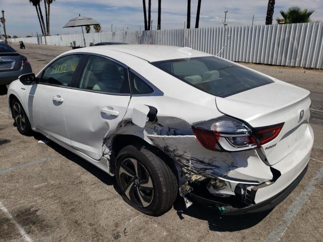 Photo 3 from auction – 2021 HONDA INSIGHT EX with VIN 19XZE4F55ME007980