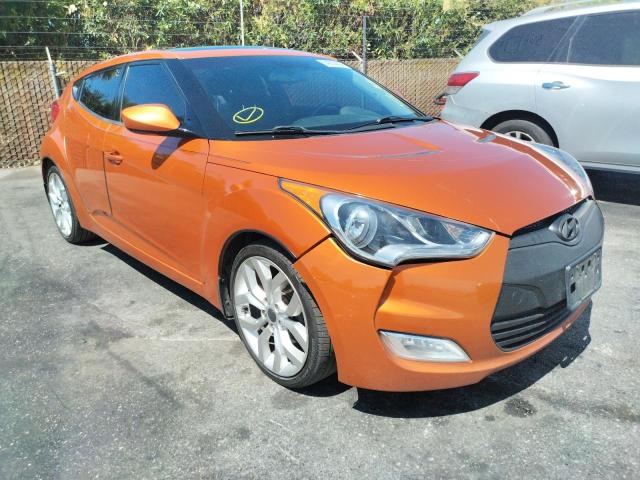 HYUNDAI VELOSTER 2013 with VIN KMHTC6AD7DU097846 - Photo from auction