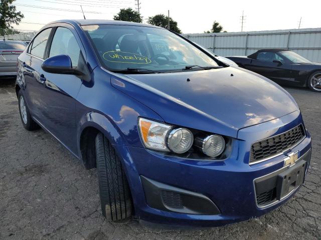 CHEVROLET SONIC LT 2014 with VIN 1G1JC5SH2E4172373 - Photo from auction