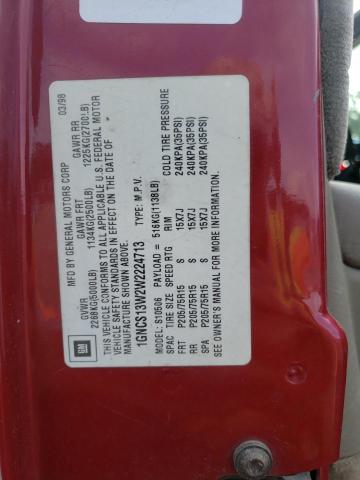 Photo 10 from auction – 1998 CHEVROLET BLAZER with VIN 1GNCS13W2W2224713