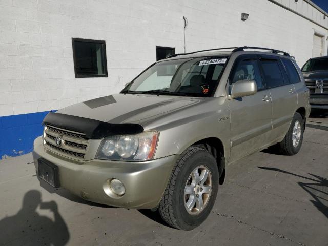 Photo 2 from auction – 2003 TOYOTA HIGHLANDER with VIN JTEHF21A730108443