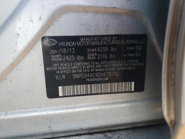 Photo 10 from auction – 2013 HYUNDAI SONATA GLS with VIN 5NPEB4AC9DH679792