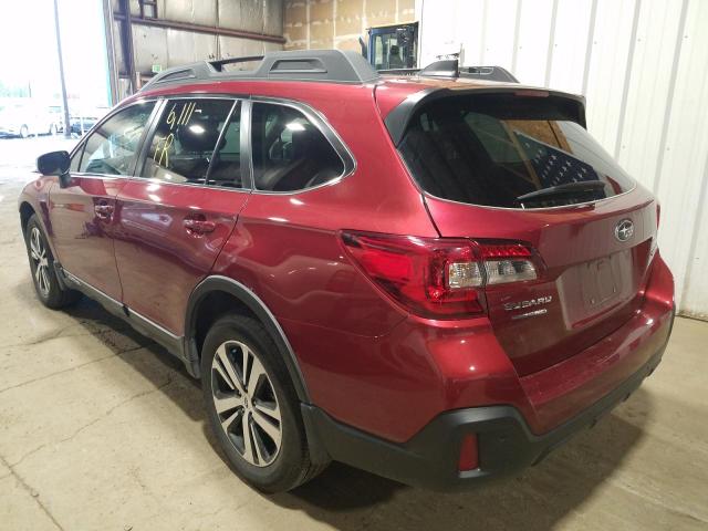 Photo 3 from auction – 2019 SUBARU OUTBACK 2. with VIN 4S4BSANC4K3365175