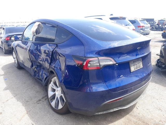 Photo 3 from auction – 2020 TESLA MODEL Y with VIN 5YJYGDEE0LF009295