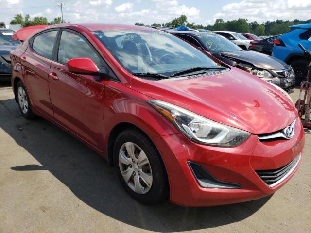 Photo 1 from auction – 2016 HYUNDAI ELANTRA SE with VIN KMHDH4AEXGU640310