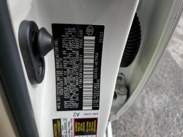Zdjęcie 10 z aukcji – 2011 TOYOTA AVALON BAS z VIN 4T1BK3DB1BU374821