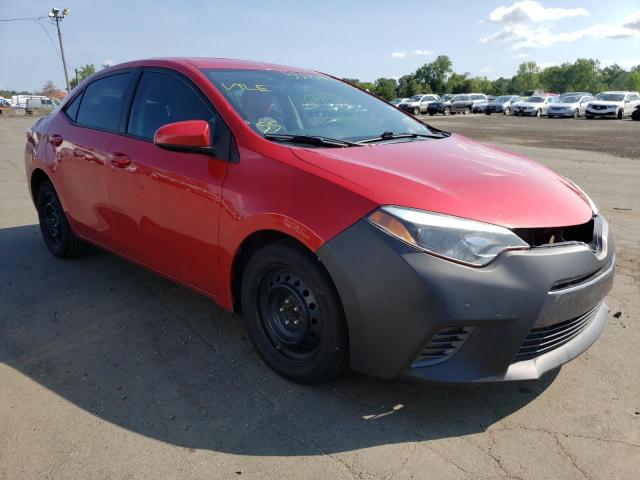 TOYOTA COROLLA L 2015 with VIN 2T1BURHE6FC383958 - Photo from auction