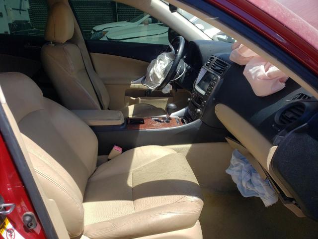 Photo 5 from auction – 2006 LEXUS IS 350 with VIN JTHBE262362002870
