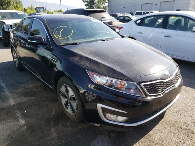KIA OPTIMA HYB 2013 with VIN KNAGM4ADXD5039213 - Photo from auction