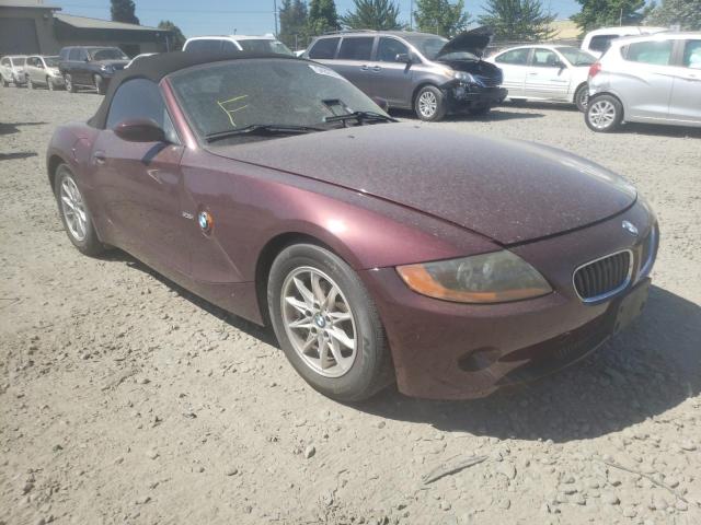 BMW Z4 2.5 2004 with VIN 4USBT33564LS49930 - Photo from auction