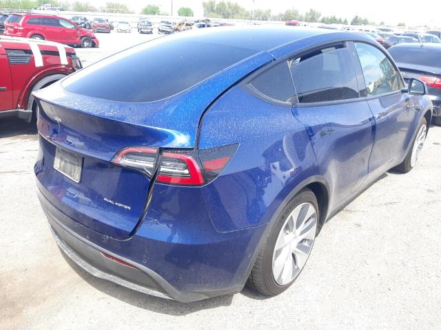 Photo 4 from auction – 2020 TESLA MODEL Y with VIN 5YJYGDEE0LF009295