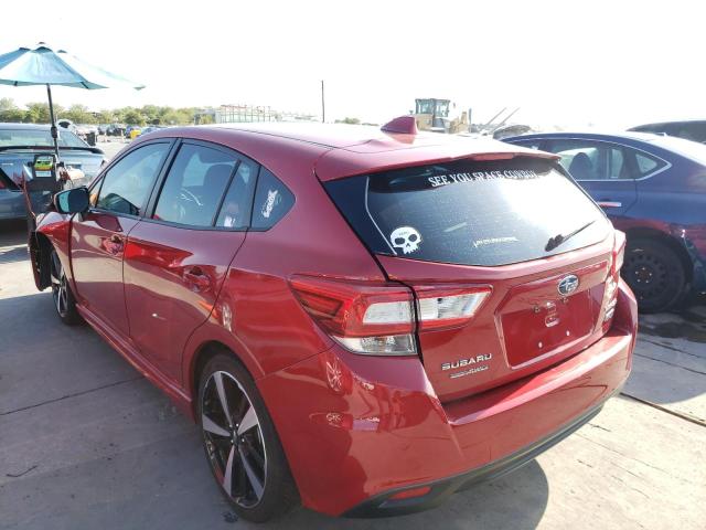 Photo 3 from auction – 2019 SUBARU IMPREZA SP with VIN 4S3GTAJ64K3702757