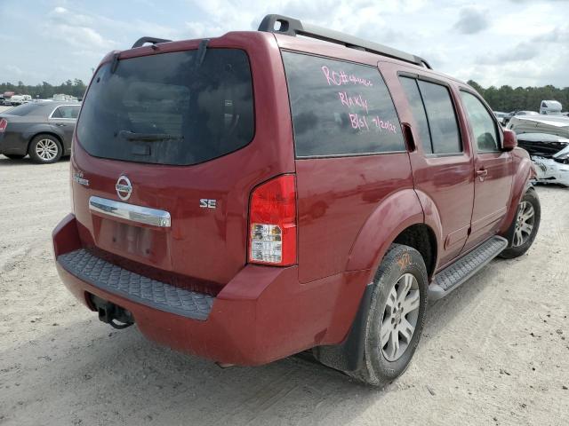 Photo 4 from auction – 2008 NISSAN PATHFINDER with VIN 5N1AR18U78C617876