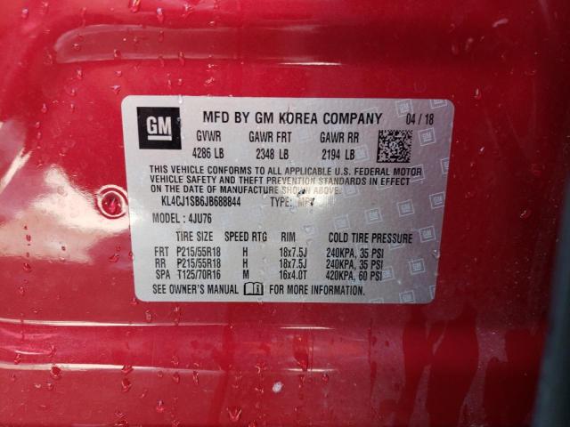 Photo 10 from auction – 2018 BUICK ENCORE SPO with VIN KL4CJ1SB6JB688844