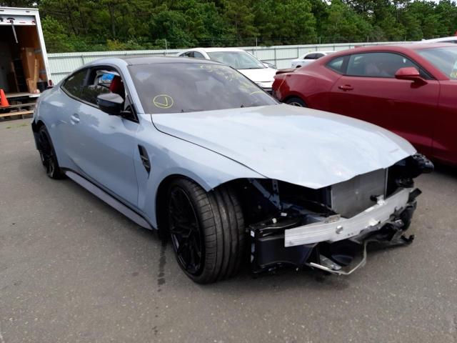 BMW M4 COMPETI 2022 with VIN WBS43AZ08NCJ95491 - Photo from auction