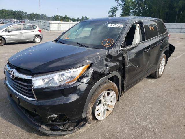 Фото 2 с аукциона – 2016 TOYOTA HIGHLANDER с VIN 5TDBKRFH2GS277132