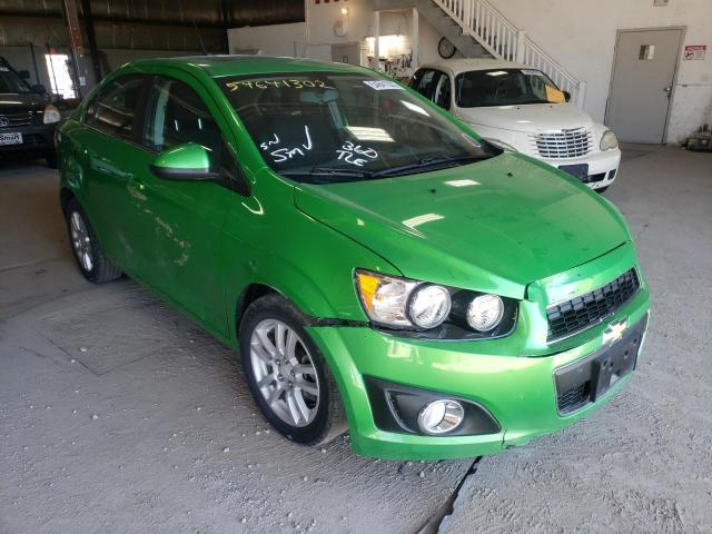 CHEVROLET SONIC LT 2014 with VIN 1G1JC5SH8E4215064 - Photo from auction