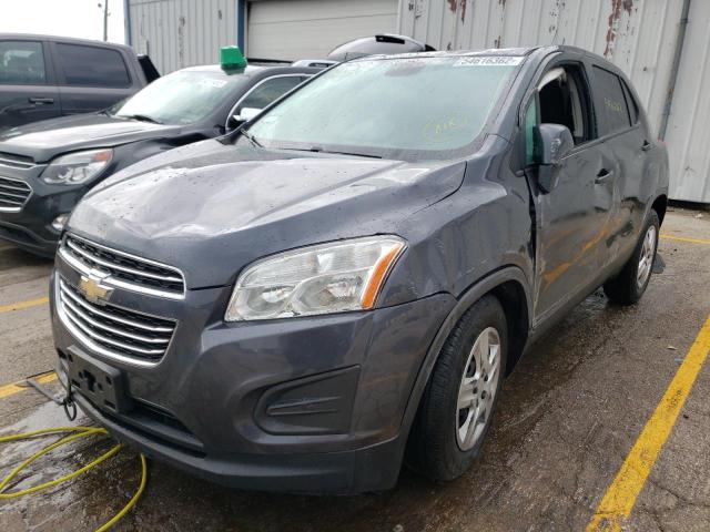 Photo 2 from auction – 2016 CHEVROLET TRAX LS with VIN 3GNCJKSB0GL247530