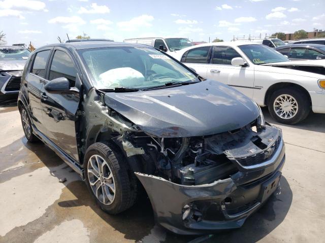 CHEVROLET SONIC LT 2018 with VIN 1G1JD6SH4J4128890 - Photo from auction
