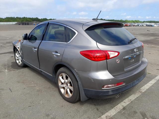 Photo 3 from auction – 2010 INFINITI EX35 BASE with VIN JN1AJ0HR0AM753318