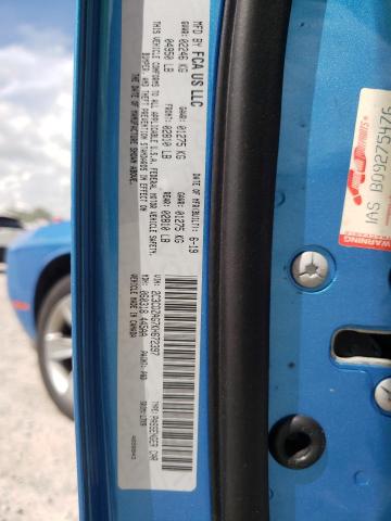 Photo 10 from auction – 2019 DODGE CHALLENGER with VIN 2C3CDZAG7KH672397