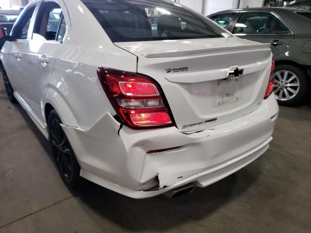 Photo 9 from auction – 2018 CHEVROLET SONIC LT with VIN 1G1JD5SB9J4111413