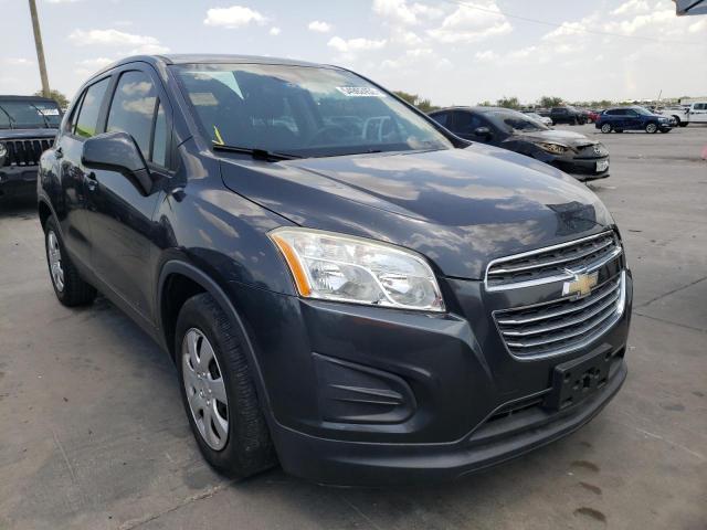 CHEVROLET TRAX LS 2016 with VIN 3GNCJKSB5GL222204 - Photo from auction