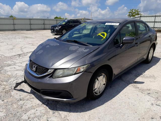 Photo 2 from auction – 2014 HONDA CIVIC HF with VIN 2HGFB2F68EH510628