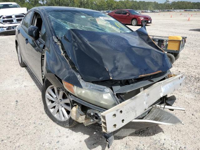 HONDA CIVIC EXL 2012 with VIN 2HGFB2F97CH537830 - Photo from auction